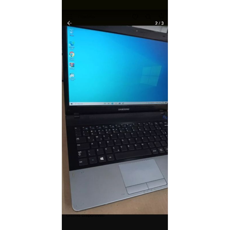 Notebook Windows 11 SAMSUNG i3 500g fonte original