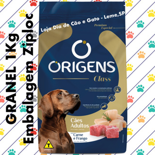GRANEL 1Kg - Ração Origens Class Premium Especial em Oferta na Shopee