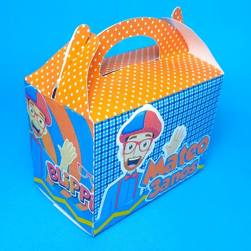 Maletinha Lembrancinha Personalizada Blippi Lembrancinhas / Mimos personalizados / Caixinhas