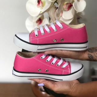 Tenis Infatil All In Star Menina Escolar Pink