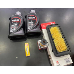 kit revisão fazer 250 18/19/20/21/22/23 2 Óleo Yamalube 10w40 /Vela e filtro ar e Filtro óleo