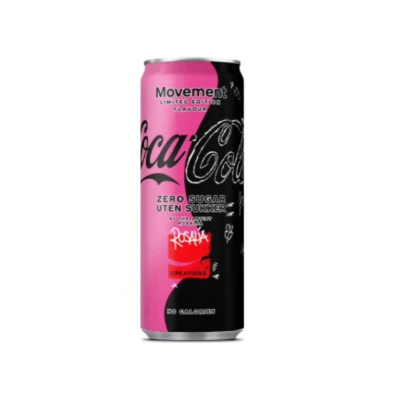 Coca Cola Creations Moment Rosalia zero açúcar Lata 310ml