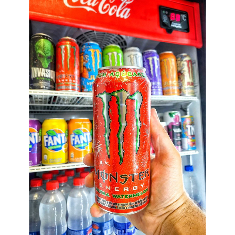 ✅ Lançamento novo Energético Monster Melancia 🍉 Ultra zero açúcar Waltermelon