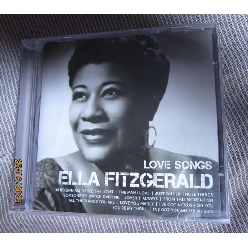 ella Fitzgerald Love songs icon CD novo lacrado