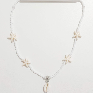 Choker Colar Miçanga Colorida Branco Preta  Verão Aesthetic Praia Smile em Oferta na Shopee