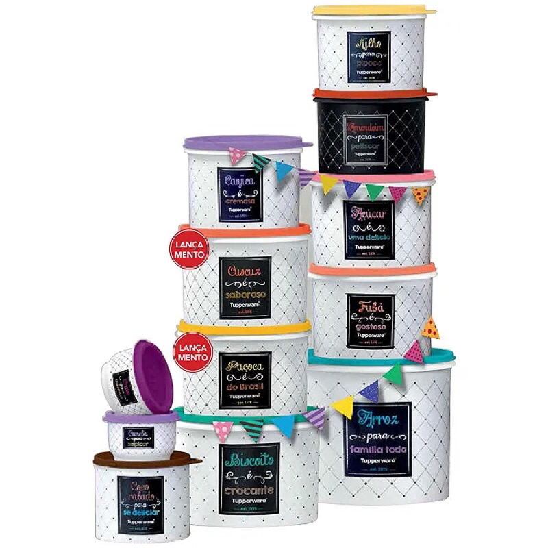 Tupperware porta mantimentos Tupper caixa Bistrô valor unitário.