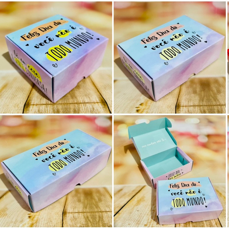 10 caixas para 4/6/8 doces linha Carinho de Mãe dia das mães á escolha (ideia)// em Oferta na Shopee
