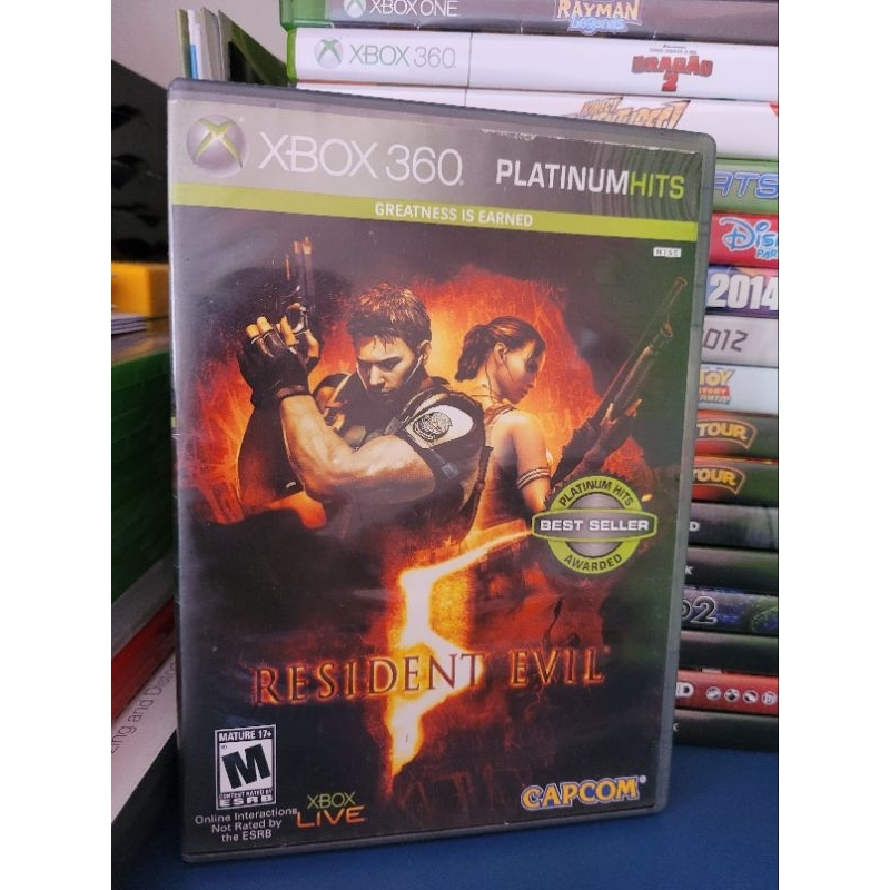 Jogo Resident Evil 5 - Gold Edition - Xbox 360 - Física