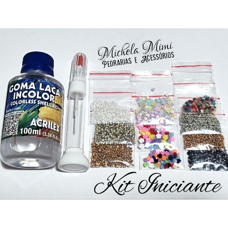 Kit Iniciante de Jóias / Kit Pedrarias