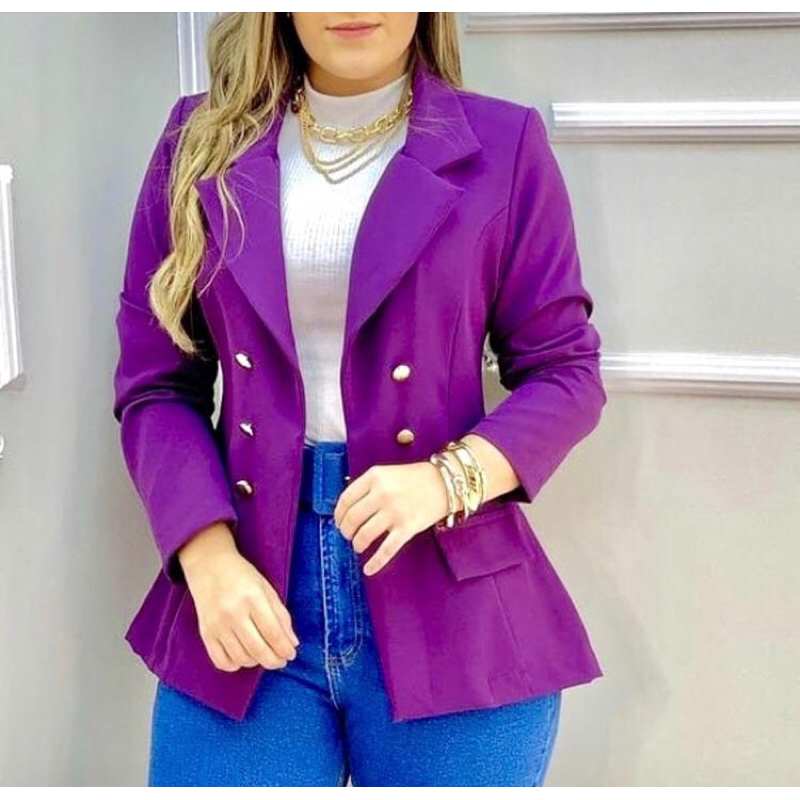 Blazer alfaiataria feminino Max/csaco, blezer com botoes, acinturado!