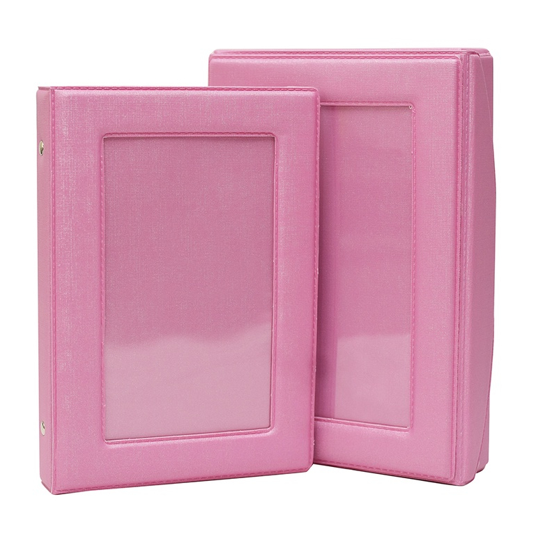 Álbum Fotográfico Caixa Imã Luxo Rosa Porta Retrato Na Capa 120 Fotos 13x18
