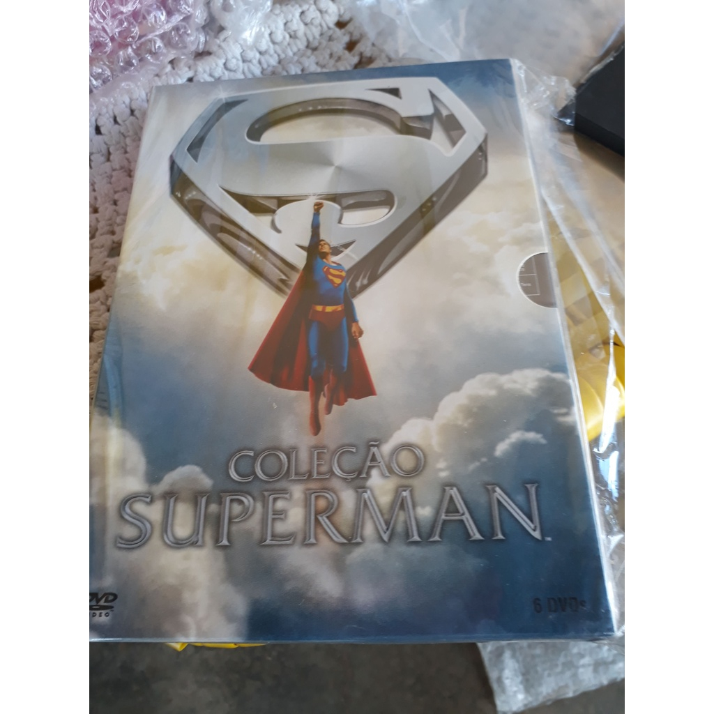Box DVD Coleção Superman 6 dvds, originais, melhor preço!