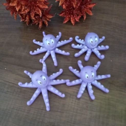Apliques de biscuit fundo do mar polvo para caixinha acrilico