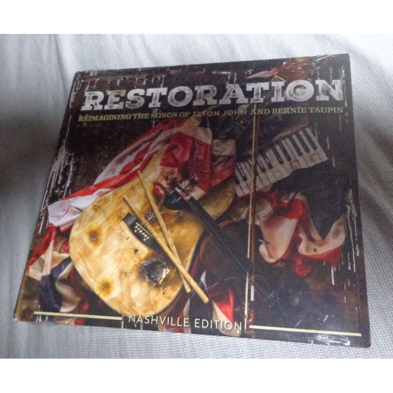 restoration Elton John bernie taupin Nashville edition CD novo lacrado