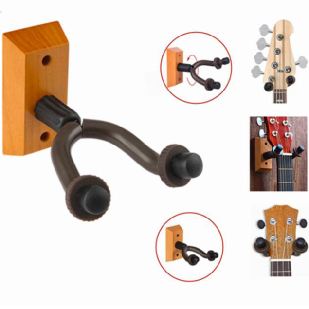 Suporte De Parede Violão Guitarra Baixo Viola Ukulele Hy-407 em Oferta na Shopee