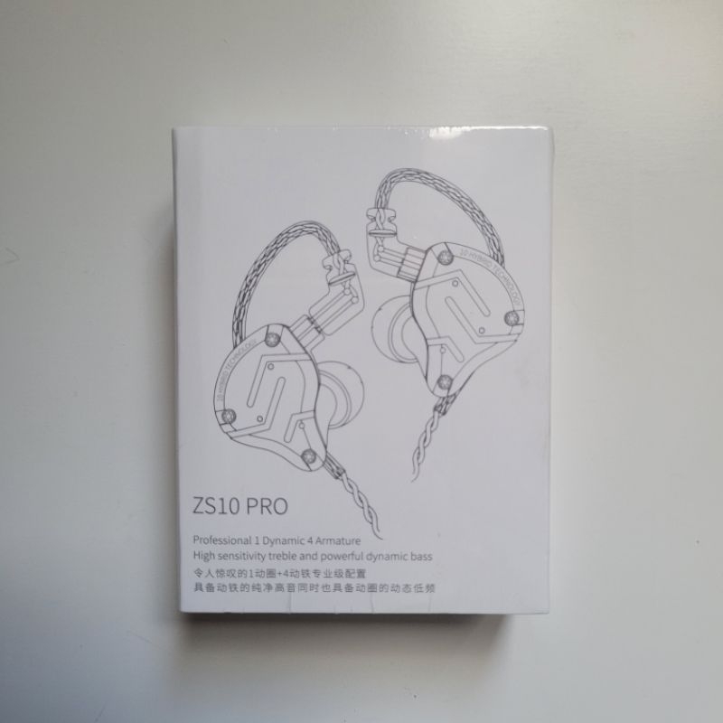 Fone In-ear KZ ZS10 PRO Preto