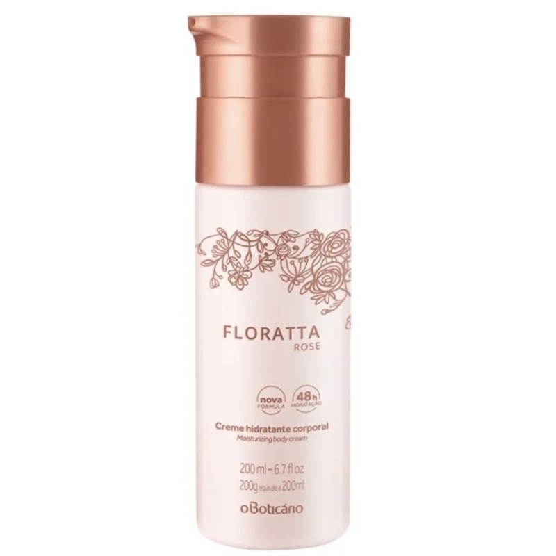 Creme Hidratante Desodorante Corporal Floratta Rose, 200ml O Boticário