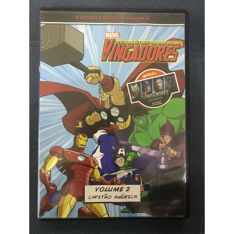 DVD Vingadores - capitão América , Volume 2