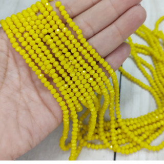 Fio Cristal Em Vidro 4mm - Aproximadamente 130 Unidades