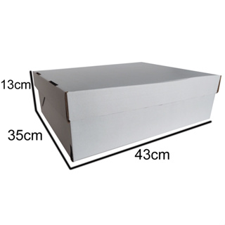 10 Caixas Para Bolo, Torta 35x43x13 Com Tampa - Caixa Papelão - Caixa Retangular em Oferta na Shopee