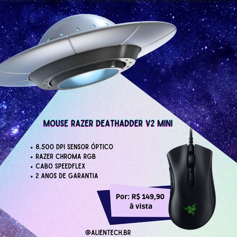 Mouse Razer Deathadder V2 Mini RGB