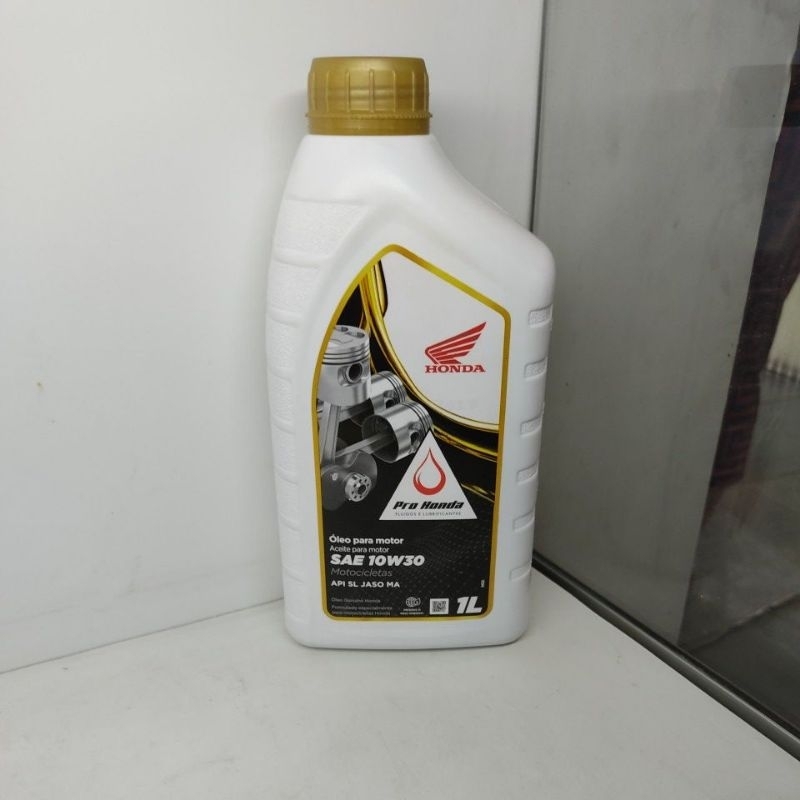 Óleo genuíno Honda semi sintético 10W30 Original 1litro