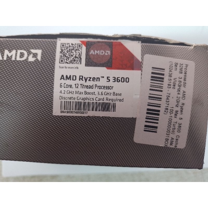 Ryzen Processador Gamer Amd Ryzen Cache Mb Ghz Ghz