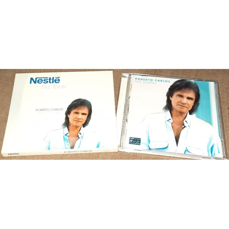 CD Roberto Carlos pra sempre Nestlé faz bem original 8732