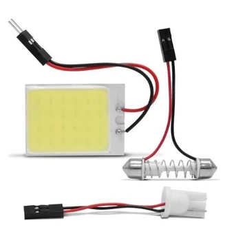 Placa LED Cob 24 Pontos Pingo T10 Torpedo 5W 12V Luz Interna em Oferta na Shopee