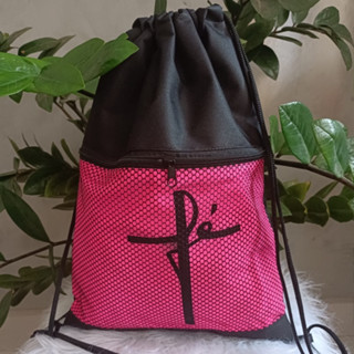 mochila saco nylon unissex esporte, academia, passeios variados