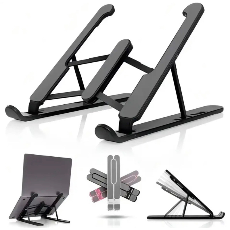 Suporte para notebook computador portátil de mesa dobrável 7 posições