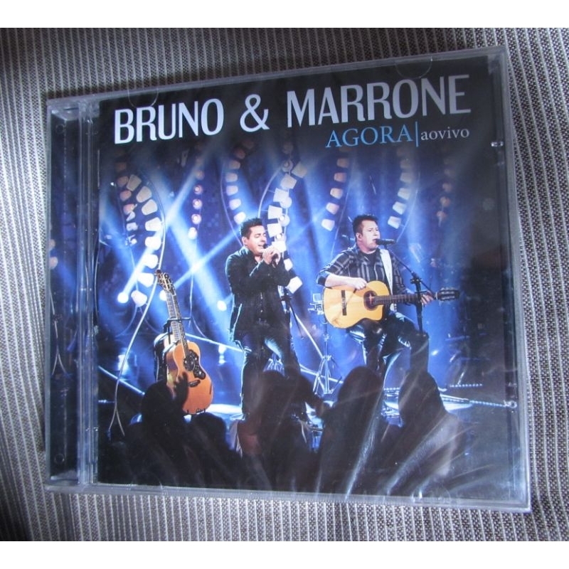 Bruno & Marrone agora ao vivo CD novo lacrado