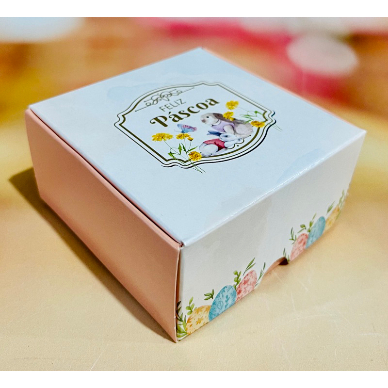 10 Caixa Ovo de Páscoa (04 Doces) Pascoa Aquarela 4174 (PASCOA IDEIA OUTLET)