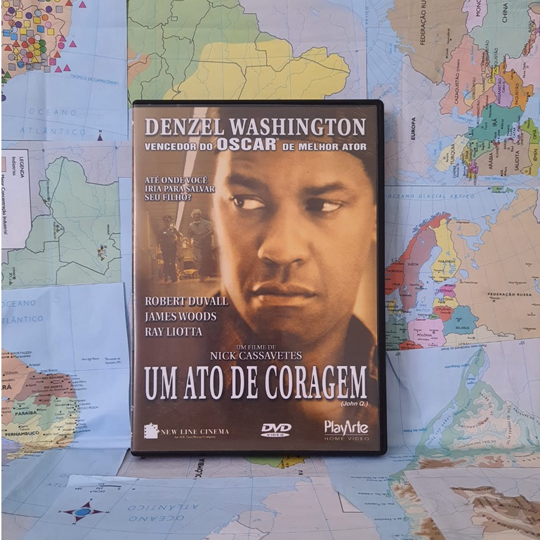 DVD UM ATO DE CORAGEM Direção: Nick Cassavetes Elenco: Denzel Washington, Robert Duvall, Anne Heche Título original John Q