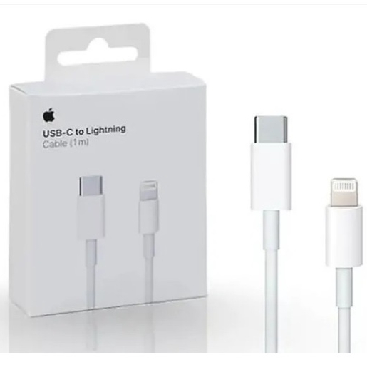 Cabo Carregador USB C - 1 Metro iPhone Apple Lightning Type C - 1 Metro
