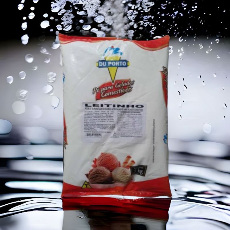Leitinho Saborizante Duporto 1kg Para Sorvete Picolé Sobremesa Geladinho Sacolé