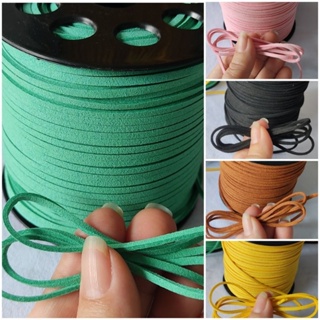 5 Metros de Fio de Camurça 2.6 MM para fazer colares,pulseiras em Oferta na Shopee