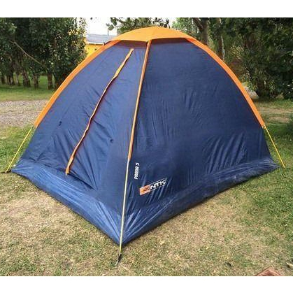 Barraca de Camping Nautika 4 Pessoas Impermeavel Camping Acampamento Casal Panda