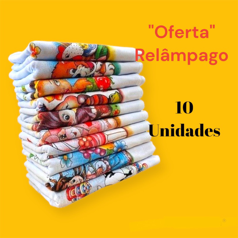 Pano De Prato Atacado Estampado Bainha Kit Com 10 Peças Kit 10 Panos De Prato Panos Seca Louca Cozinha Varias Estampas Panos De Prato Atoalhado Cozinha Guardanapo Panos 100% Algodão Atacado