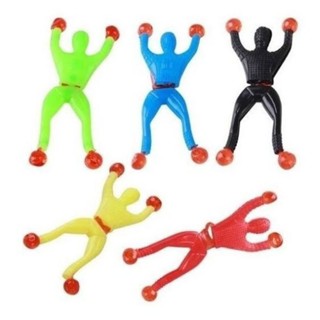 Homem Geleca Gruda e Escala Parede Super Ninjas