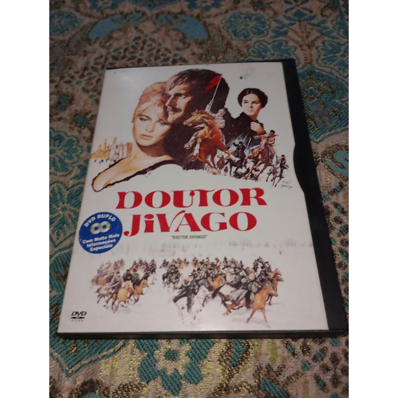 Dvd doutor Jivago duplo usado original capa snapcase legendado