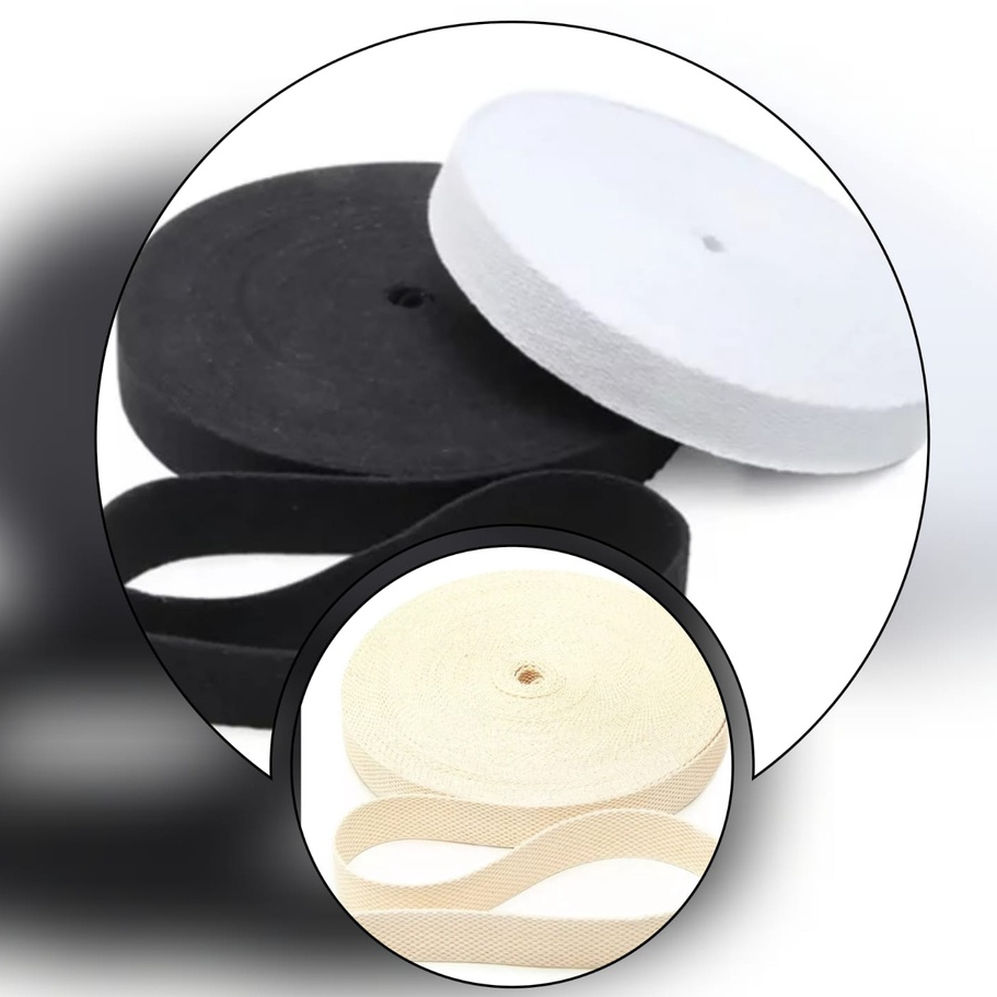 Alça para Bolsas 100% Algodão (Marwan 30mm de larg /vendas a partir de 1 metro).diversas confecções em Oferta na Shopee