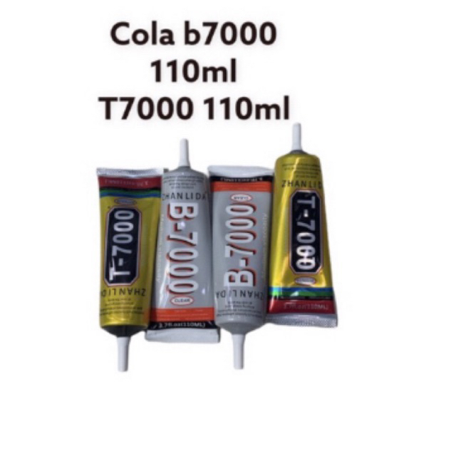 Cola B7000 110ml Branca transparente Cola T7000 Preta 110ml Cola Grande