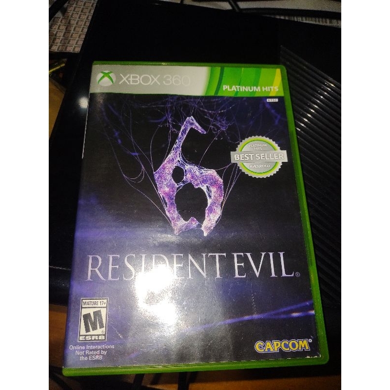 Resident Evil 6 Xbox360 Lacrado- Mídia Física - Escorrega o Preço