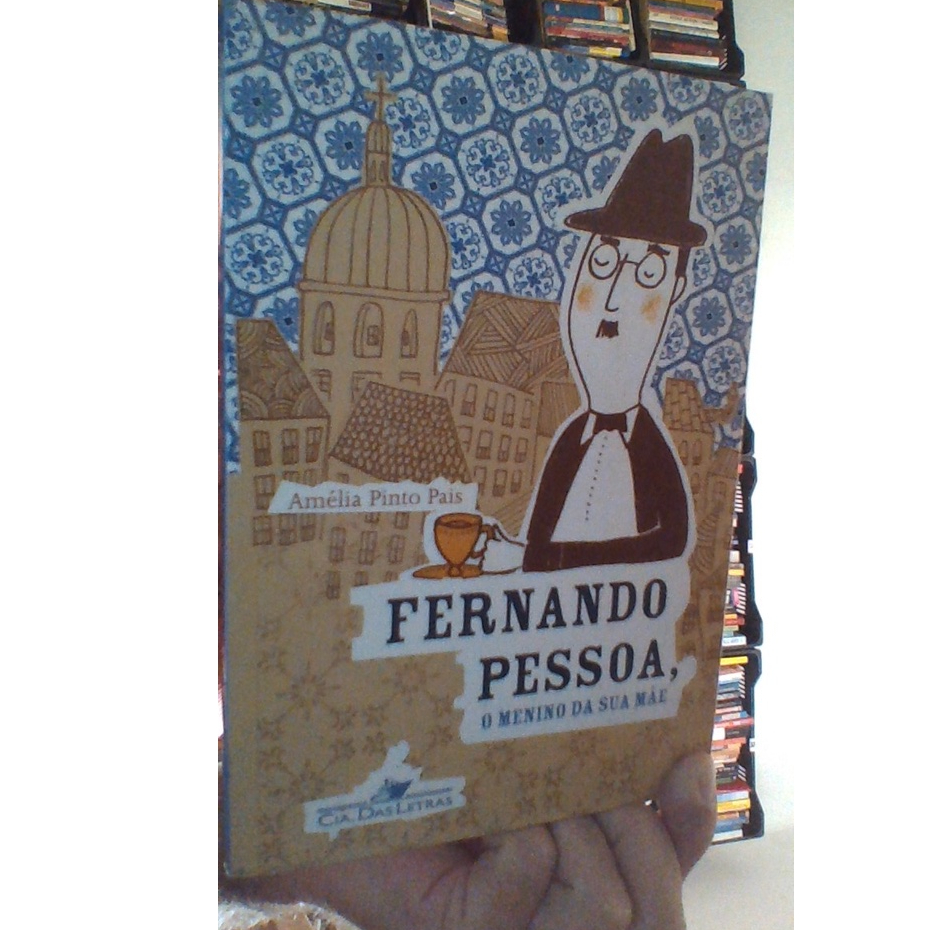 livro fernando pessoa, o menino da sua mãe, Amélia pinto pais, ed cia. das letras