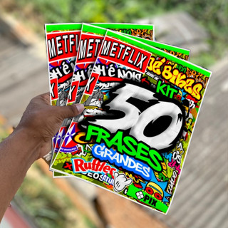 50 Frases Adesivos Grandes Variados, em Cartela de Vinil para bicicleta, bike, moto, carro, capacete Adesivo variados