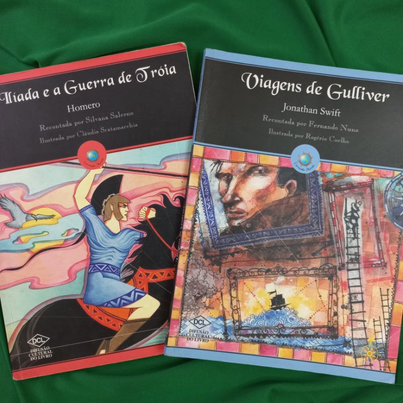A Ilíada e a Guerra de Tróia / Viagens de Gulliver