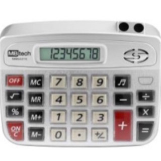 Calculadora Eletrônica de Mesa Digital 8 Dígitos