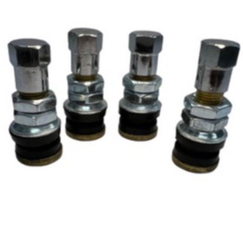 Kit 4 Bicos Para Liga Leve Motocicleta Furo Fino Pneu Sem Câmera em Oferta na Shopee