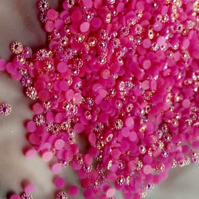 margarida 2.8mm violeta - pedrarias para adesivos e joias para unhas